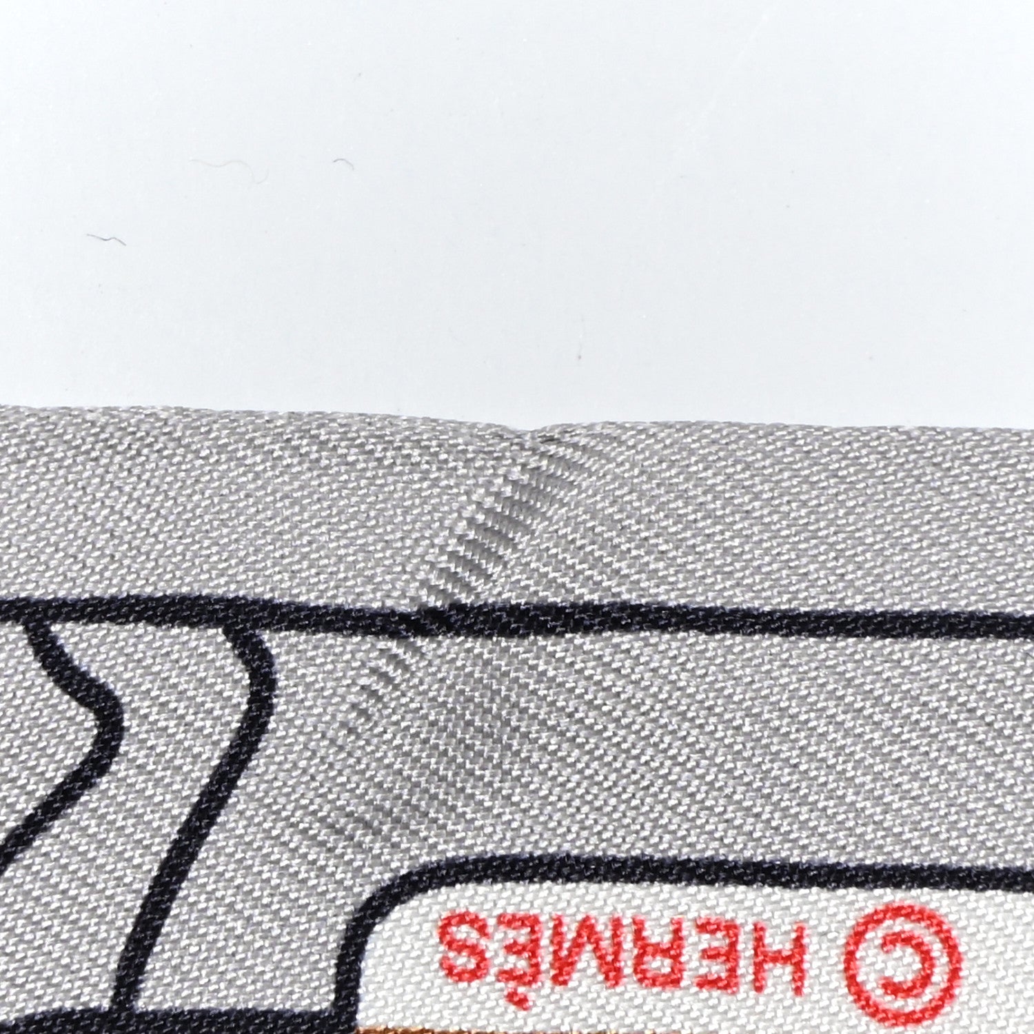 Hermes Silk Les Chiens Parisiens Twilly Gris Perle Bleu Jaune 8 of 9