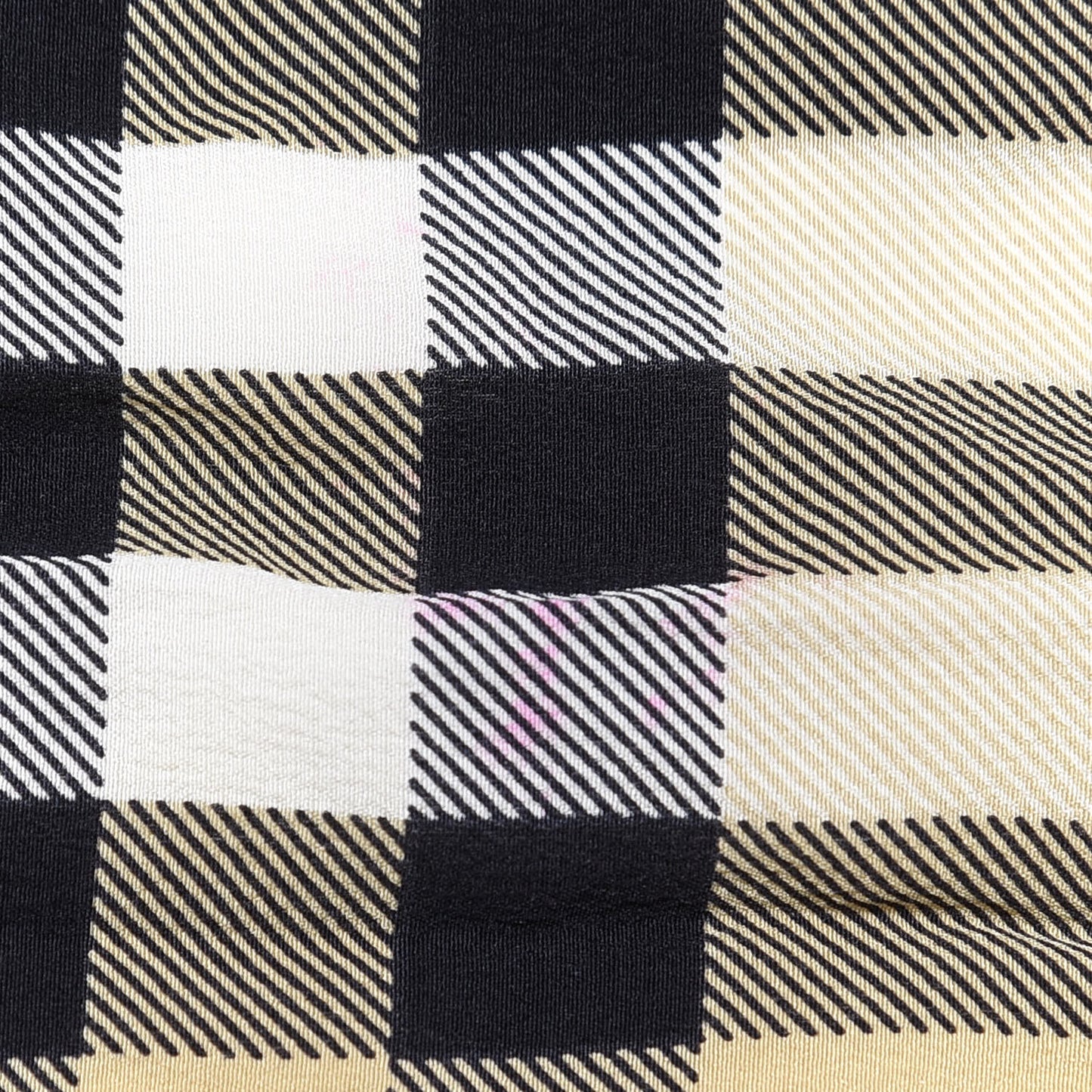 Modal Cashmere Haymarket Check Scarf Bronze