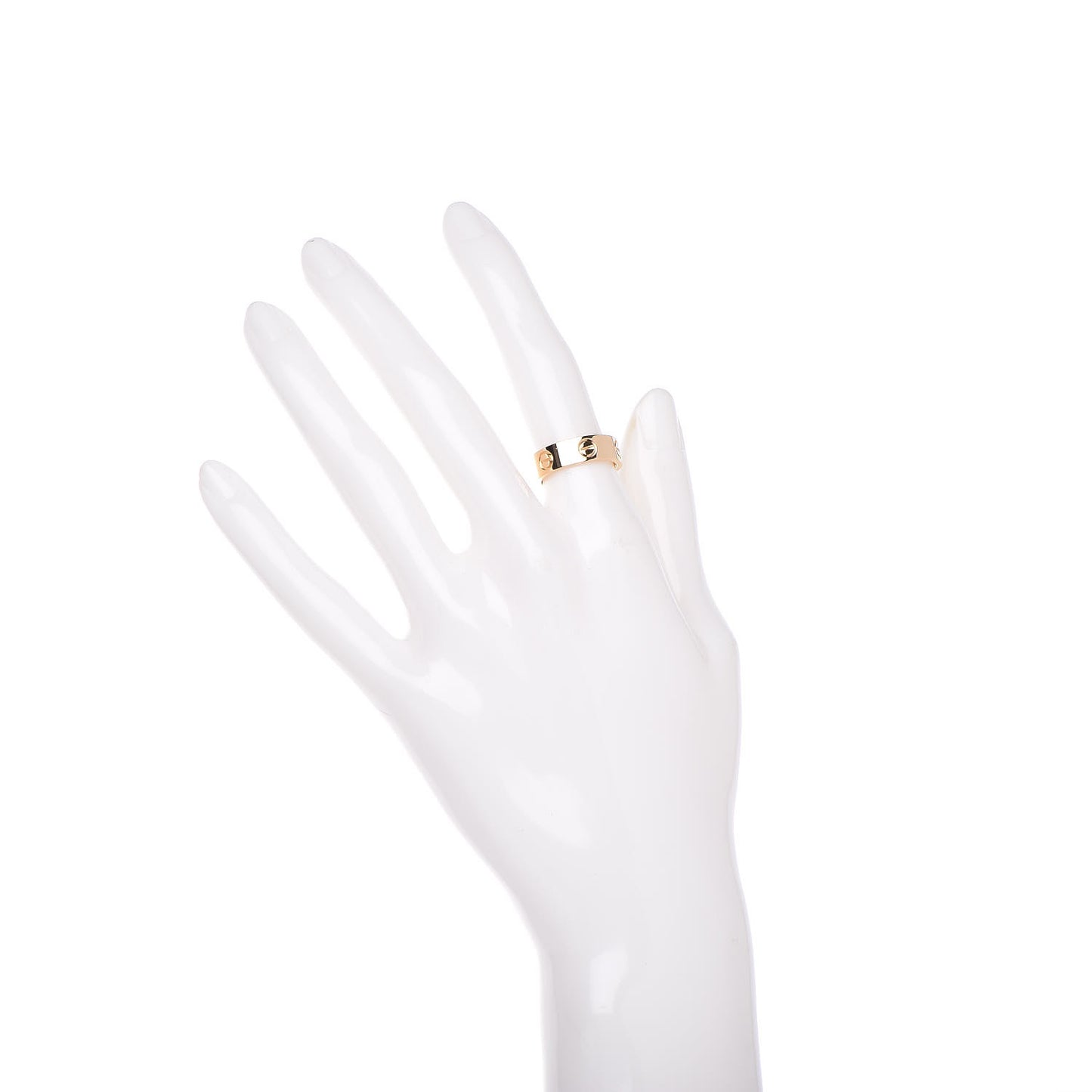 18K Yellow Gold 5.5mm LOVE Ring 50 5.25