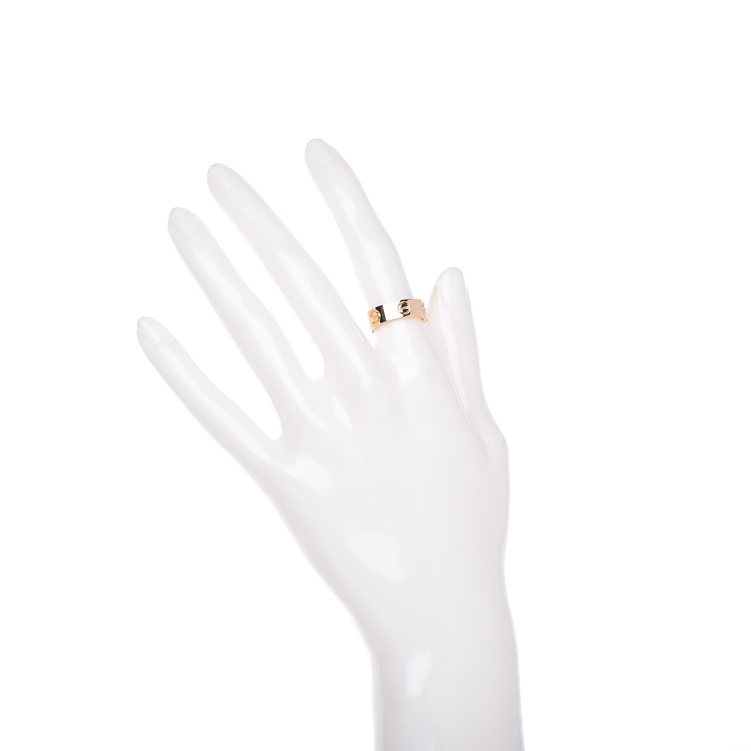 Cartier 18K Yellow Gold 5.5mm LOVE Ring 50 5.25 2 of 5