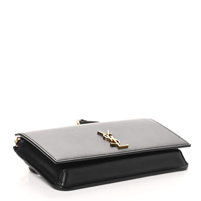 Saint Laurent Smooth Calfskin Monogram Phone Holder Crossbody Black 4 of 9