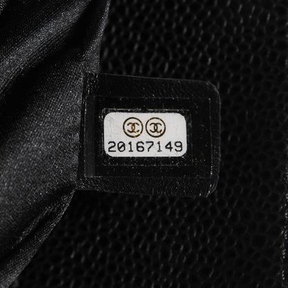 Chanel Caviar Quilted Grand Shopping Tote GST Black 7 of 7