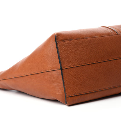 Chloe Grained Lambskin Keri Tote Caramel 6 of 10