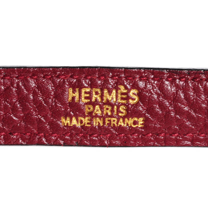 Hermes Fjord Kelly Sellier 35 Rouge H 19 of 23