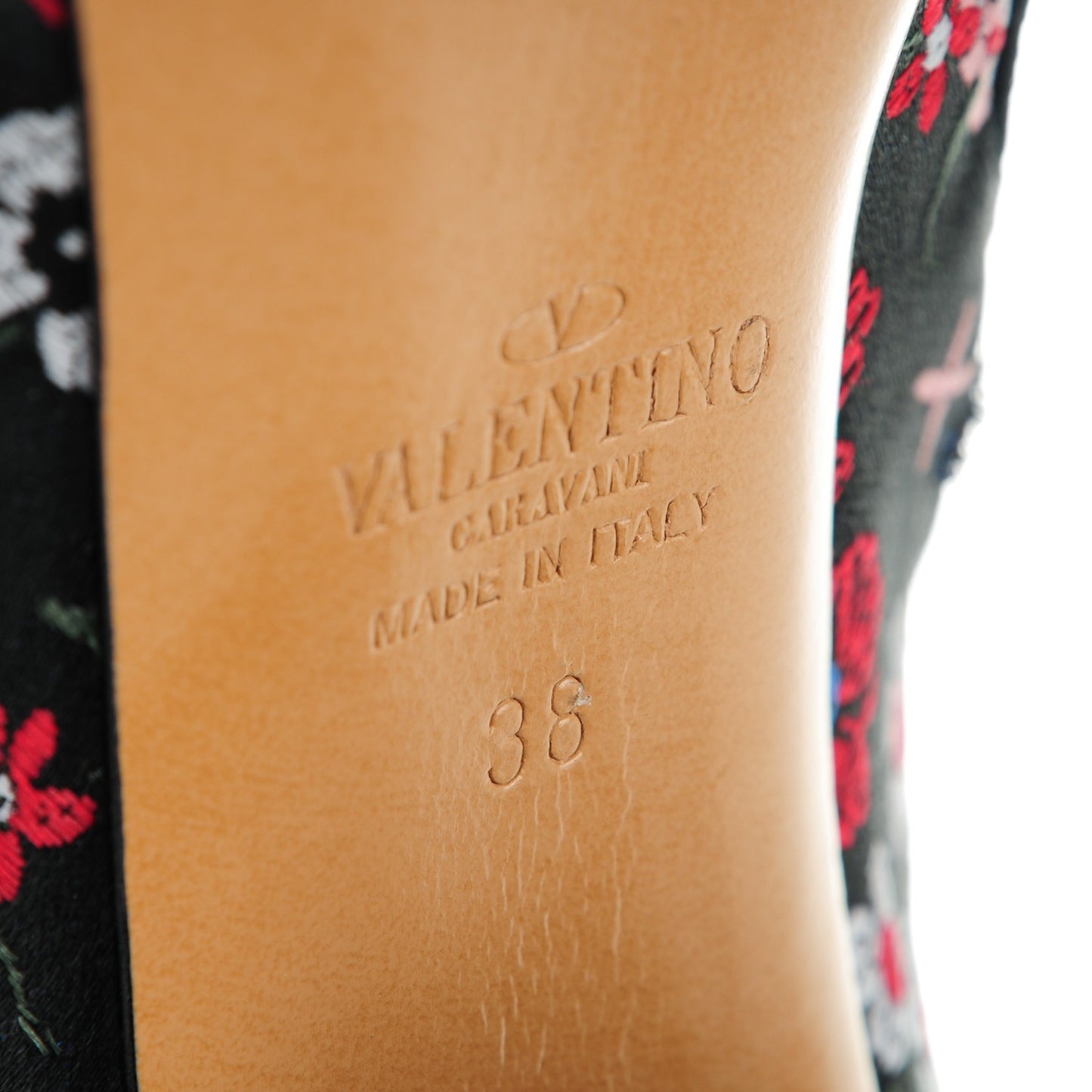 Brocade Camugarden Embroidered Knee Boots Nero Black 38