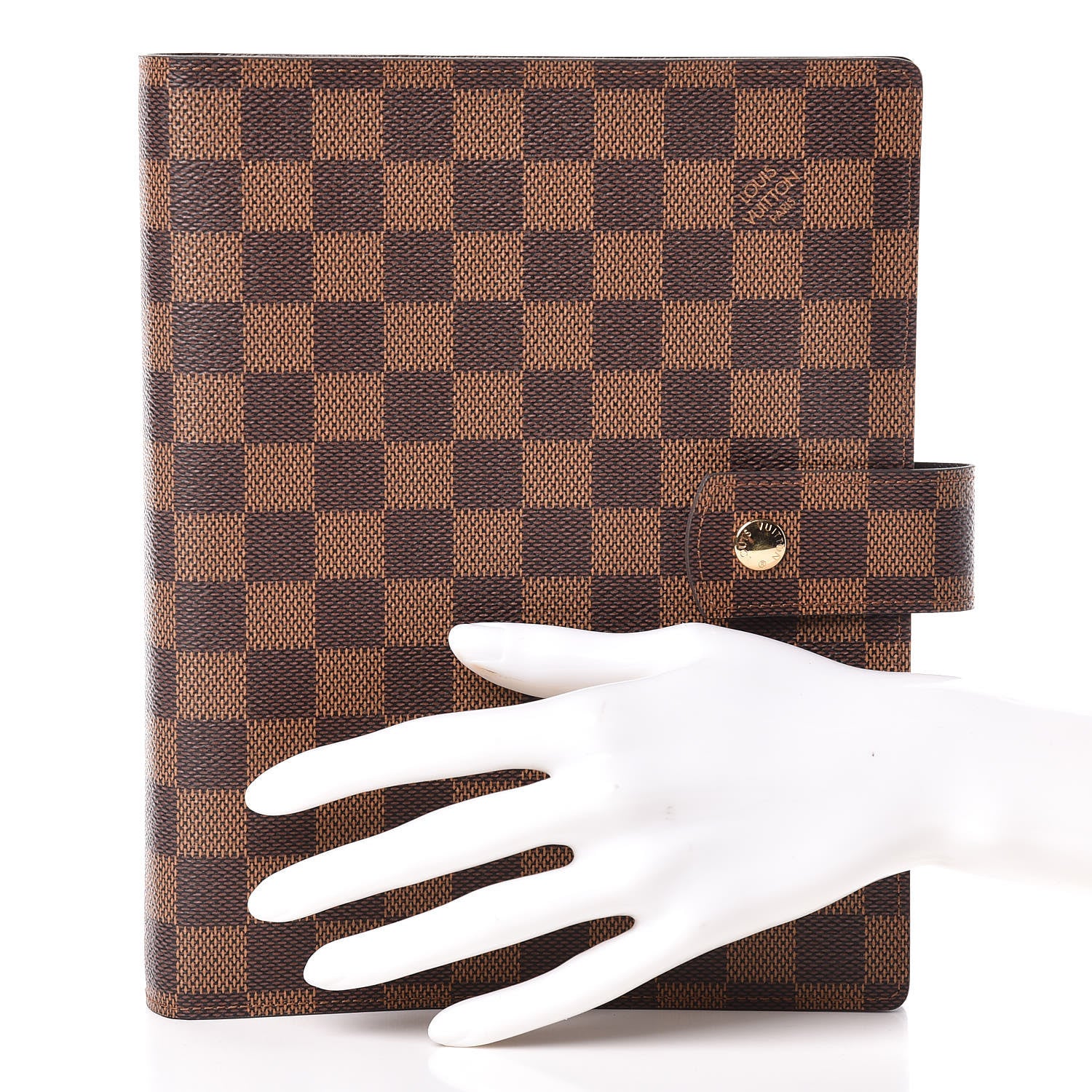 Louis Vuitton Damier Ebene Large Ring Agenda Cover 2 of 7