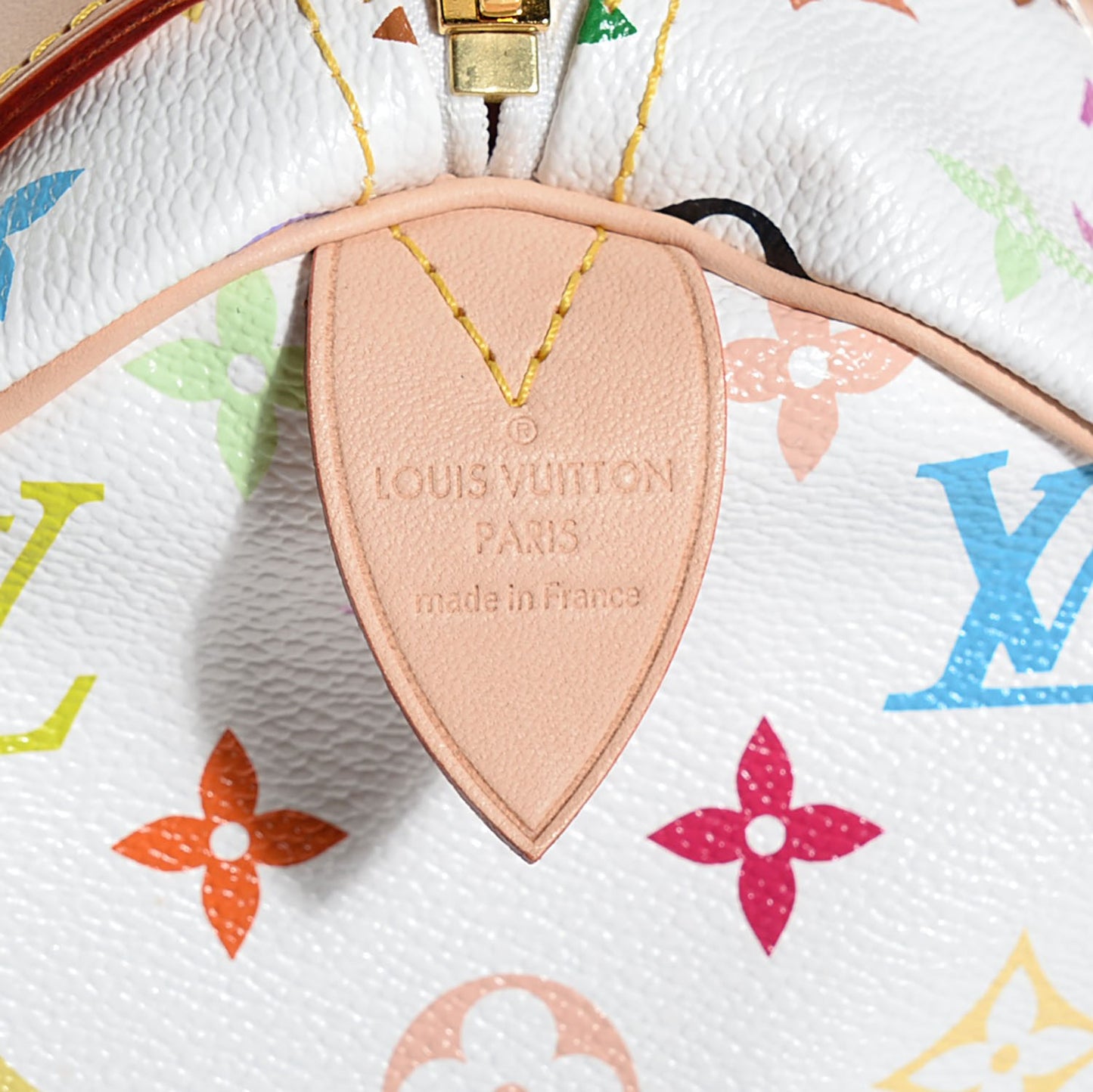 Monogram Multicolor Speedy 30 White