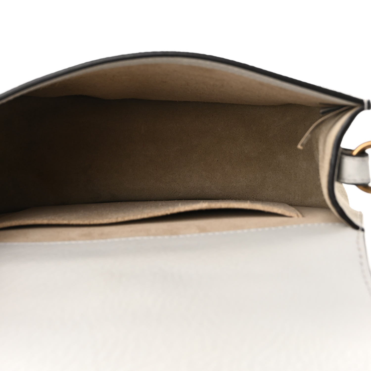 Chloe Calfskin Suede Medium Nile Bracelet Bag Cloudy Blue 5 of 9