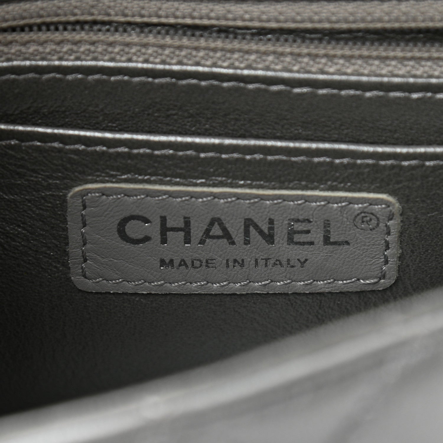 Chanel Metallic Lambskin Quilted Mini Rectangular Flap Silver 6 of 14