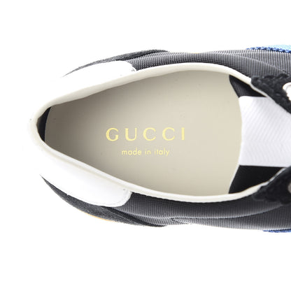 Gucci Suede Rainbow Womens G74 Sneakers 35 Black 8 of 10