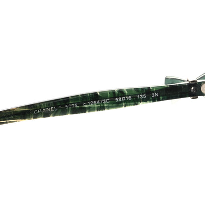 Chanel Acetate CC Bow Sunglasses 5205 Green 5 of 8