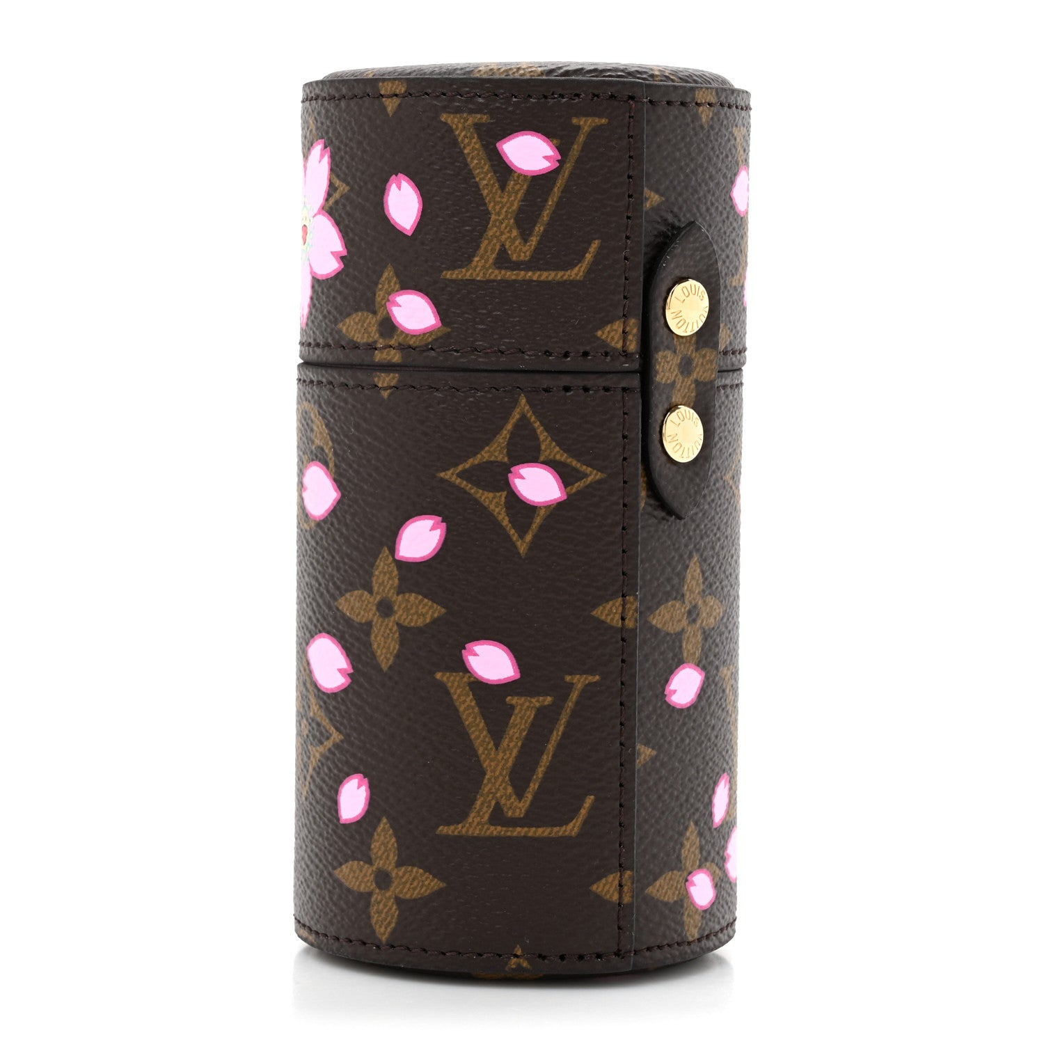 Louis Vuitton LV X TM Monogram Cherry Blossom 100ML Travel Case Sakura Brown 3 of 7
