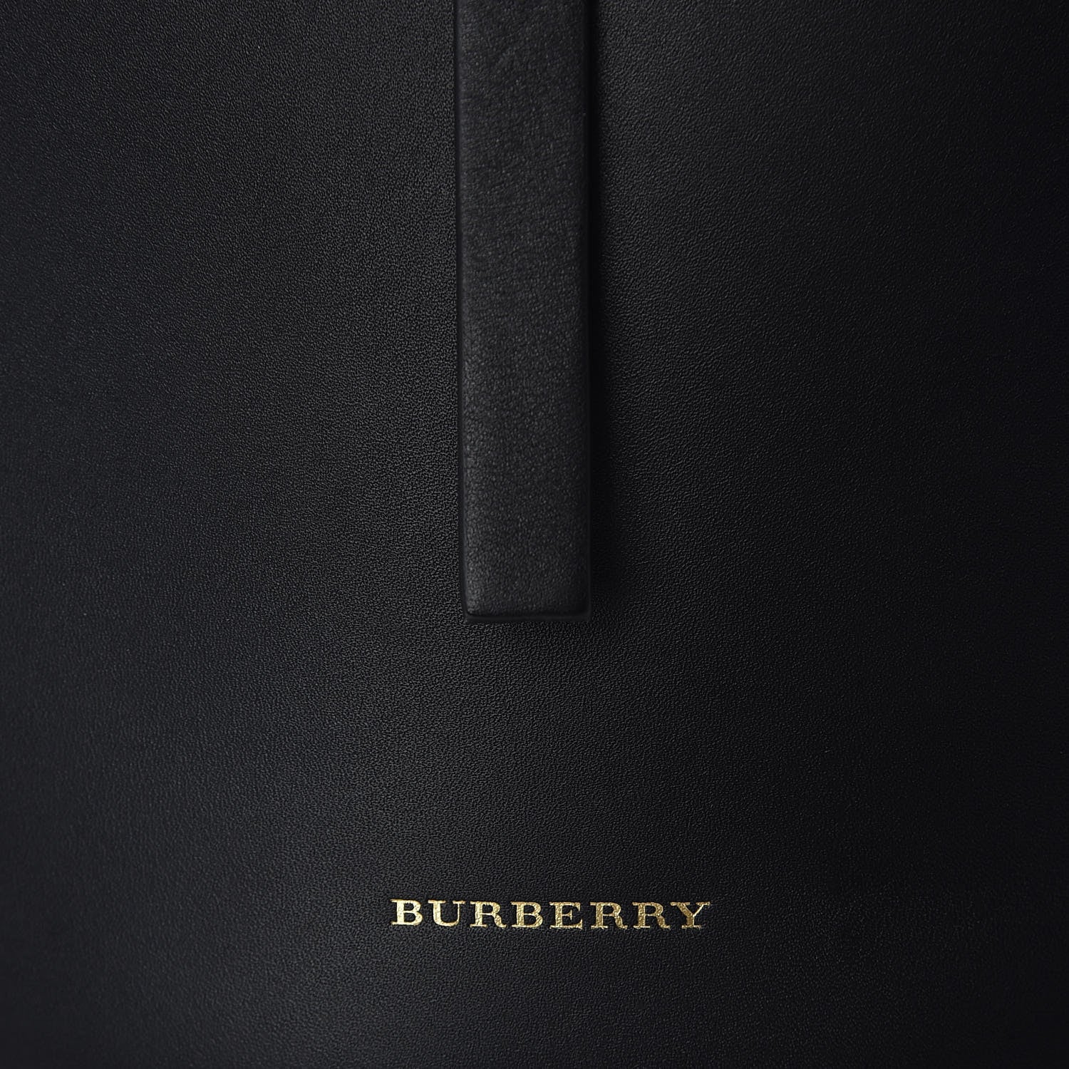 Burberry Supple Calfskin Medium Bucket Black 7 of 9