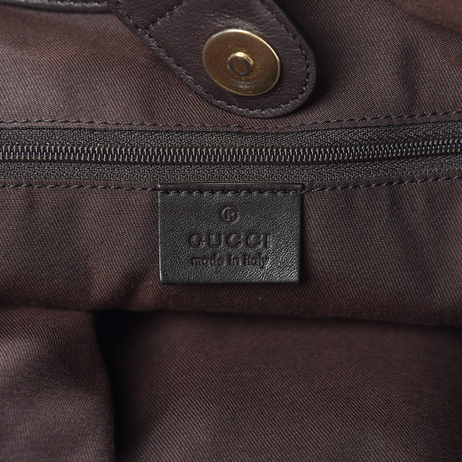 Gucci Monogram Large Sukey Tote Dark Brown 6 of 22