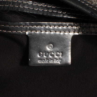 Gucci GG Plus Monogram Joy Shopper Tote Metallic 6 of 9