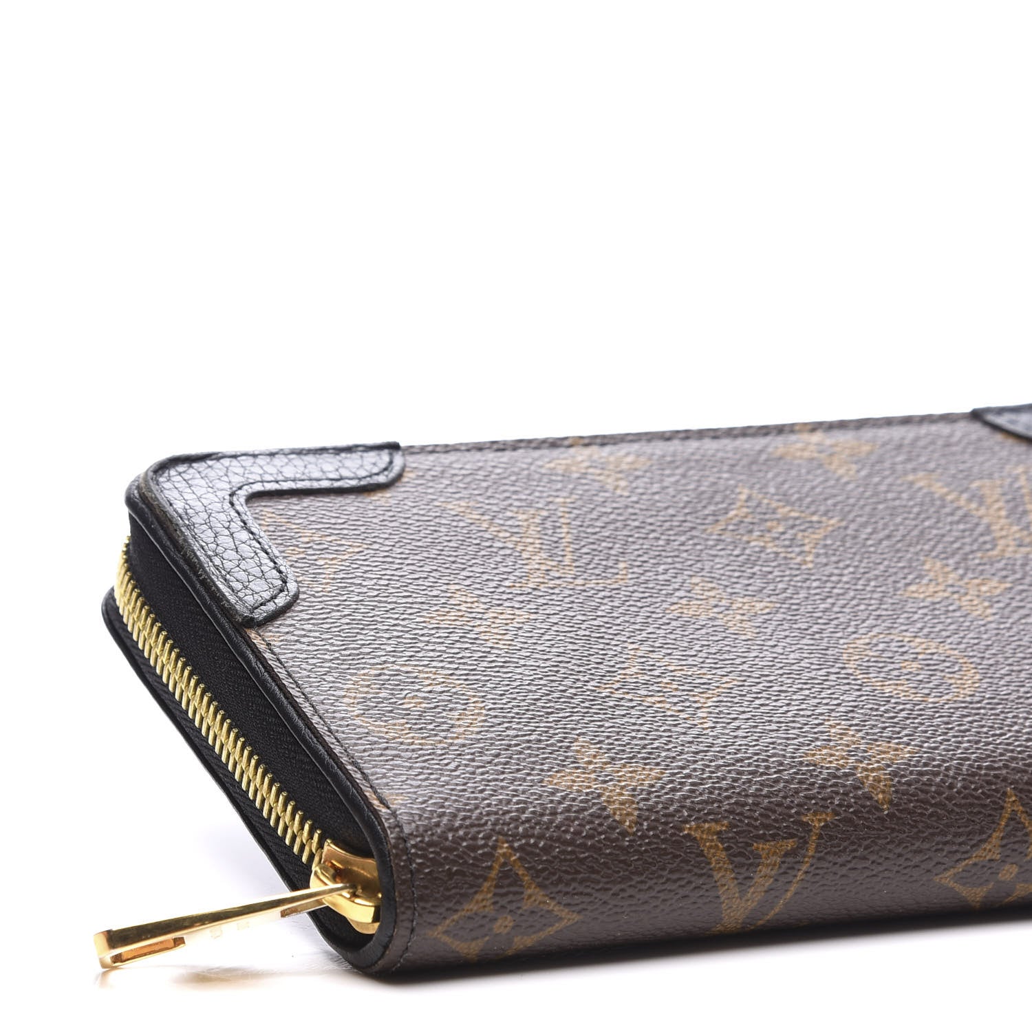 Louis Vuitton Monogram Zippy Retiro Wallet Black 4 of 8