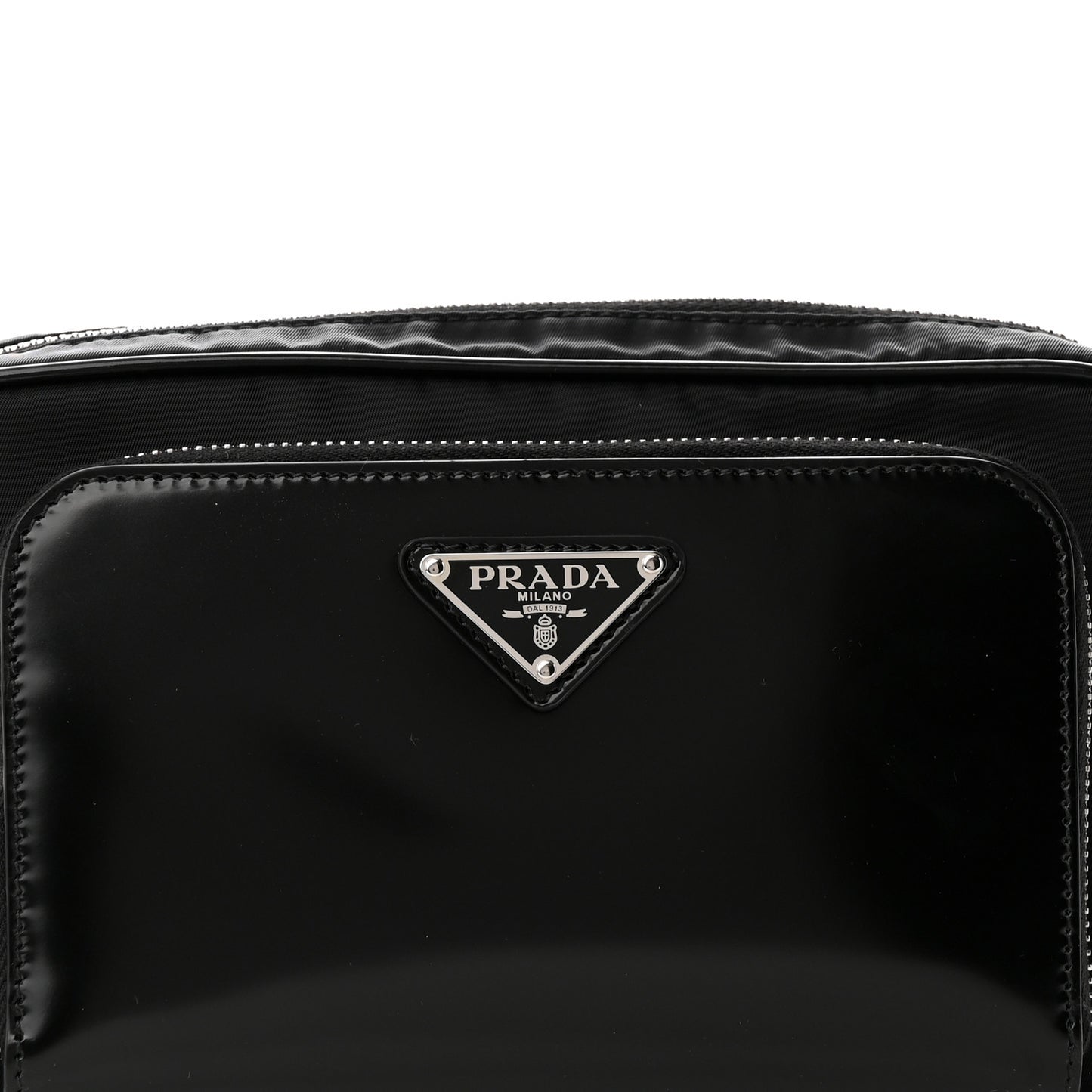 Re-Nylon Spazzolato Belt Bag Black