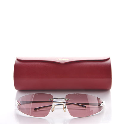 Cartier Panthere De Sunglasses Purple 8 of 8