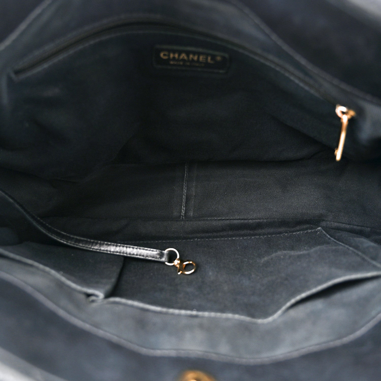Chanel Caviar Quilted Timeless CC Soft Tote Black 5 of 10