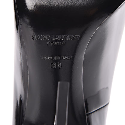 Saint Laurent Patent Opyum 110 Pumps 38 Black 6 of 8