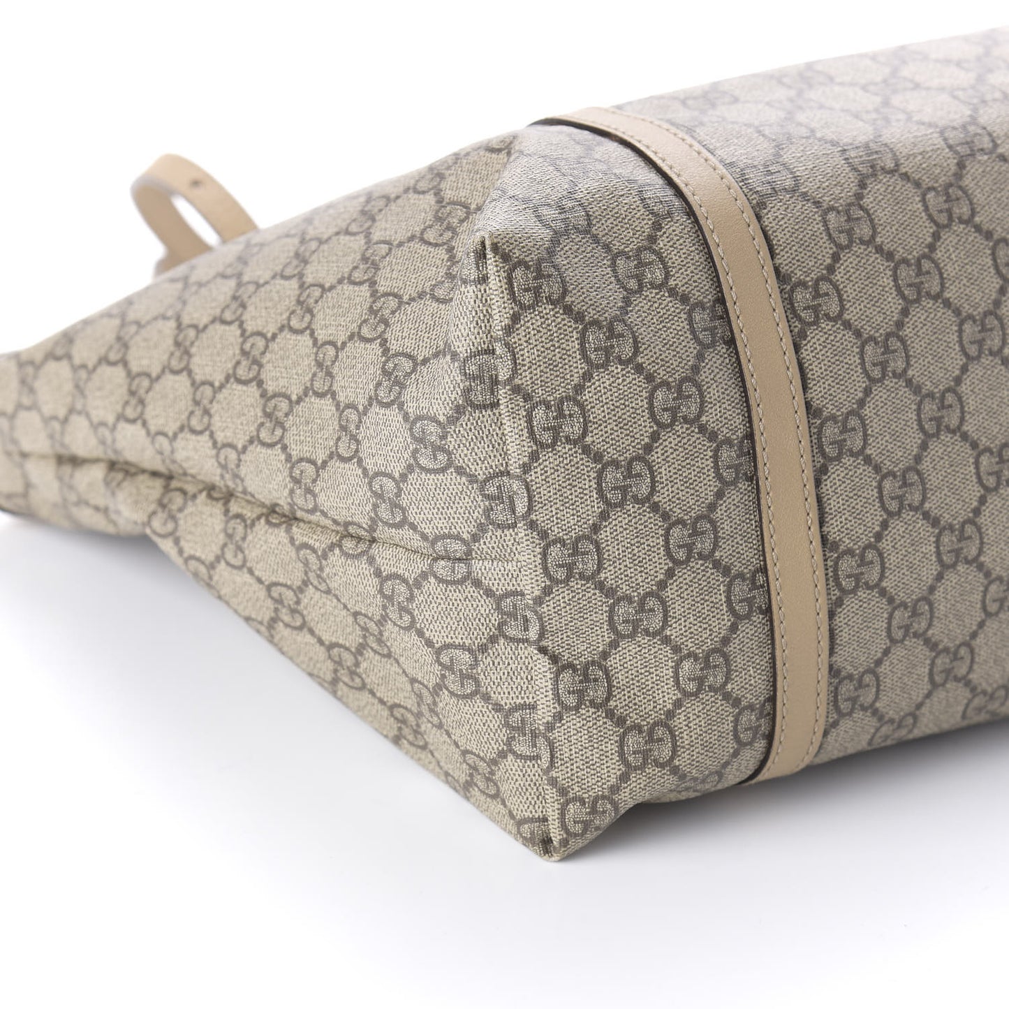 GG Supreme Monogram Medium Nice Tote Beige