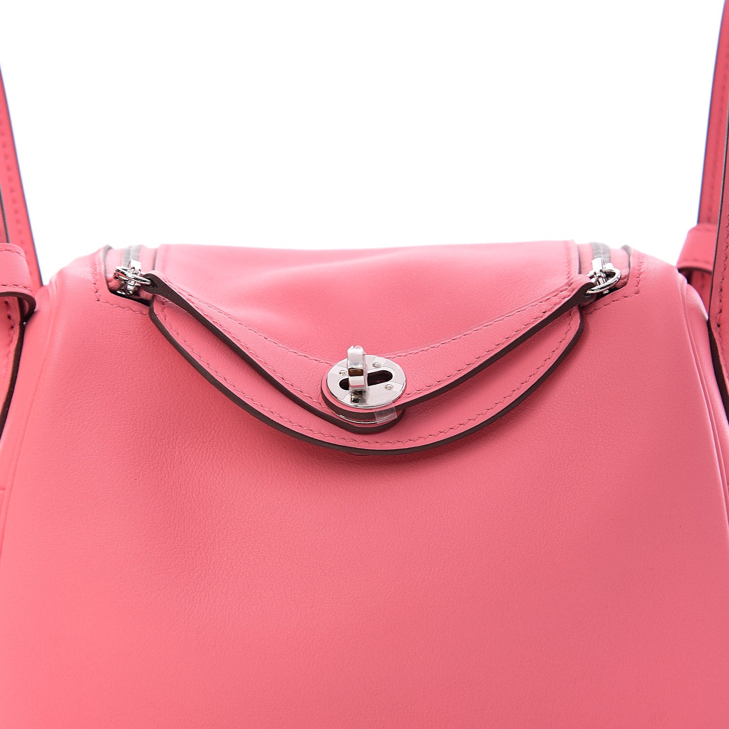 Hermes Swift Mini Lindy 20 Rose Ete 6 of 9