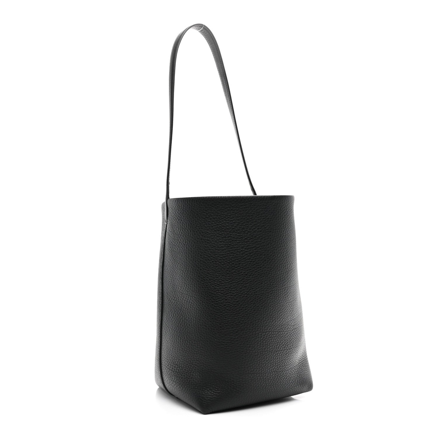 The Row Grained Calfskin Medium N/S Park Tote Black 3 of 10