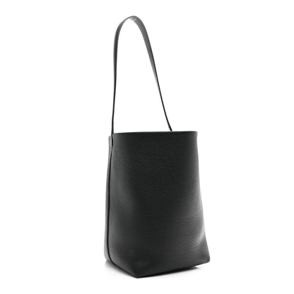 The Row Grained Calfskin Medium N/S Park Tote Black 3 of 10