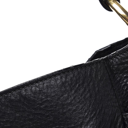 Prada Vitello Daino Side Pocket Hobo Black 16 of 16
