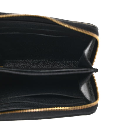 Louis Vuitton Empreinte Zippy Coin Purse Black 5 of 9