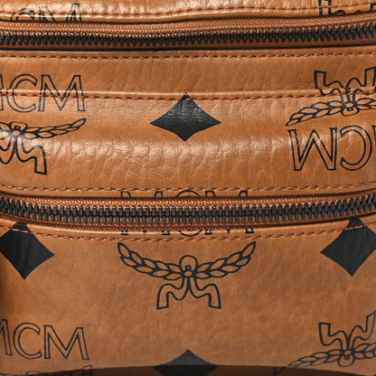 MCM Visetos Maxi Fursten Belt Bag  Cognac 7 of 10