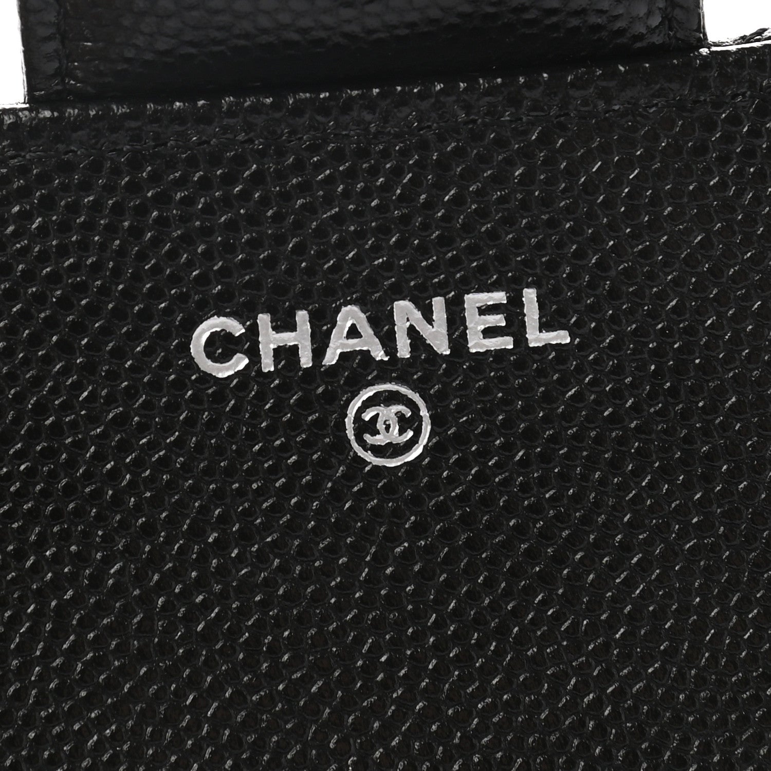 Chanel Caviar Quilted Glasses Case With Chain Black 5 of 9