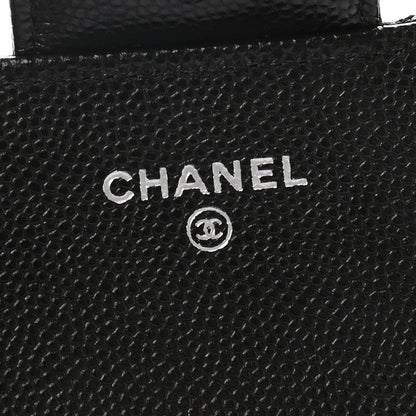 Chanel Caviar Quilted Glasses Case With Chain Black 5 of 9