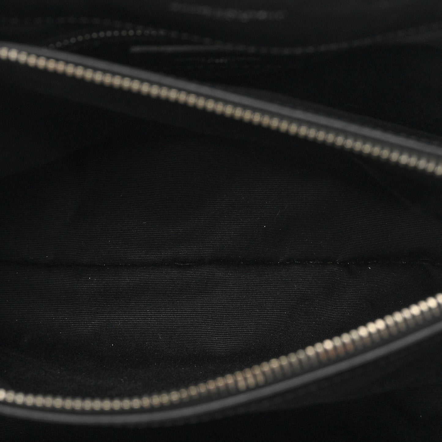 Calfskin Y Quilted Monogram Large Loulou Shopper Black