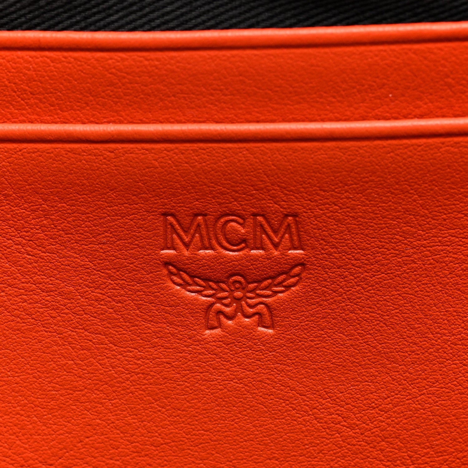MCM Visetos Reflective Nylon Mini iPad Case Black 6 of 6