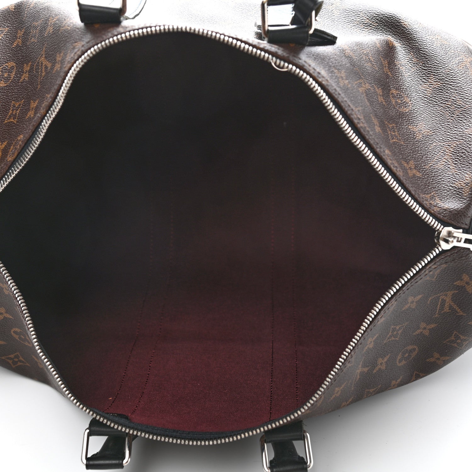 Louis Vuitton Monogram Macassar Keepall Bandouliere 45 5 of 14