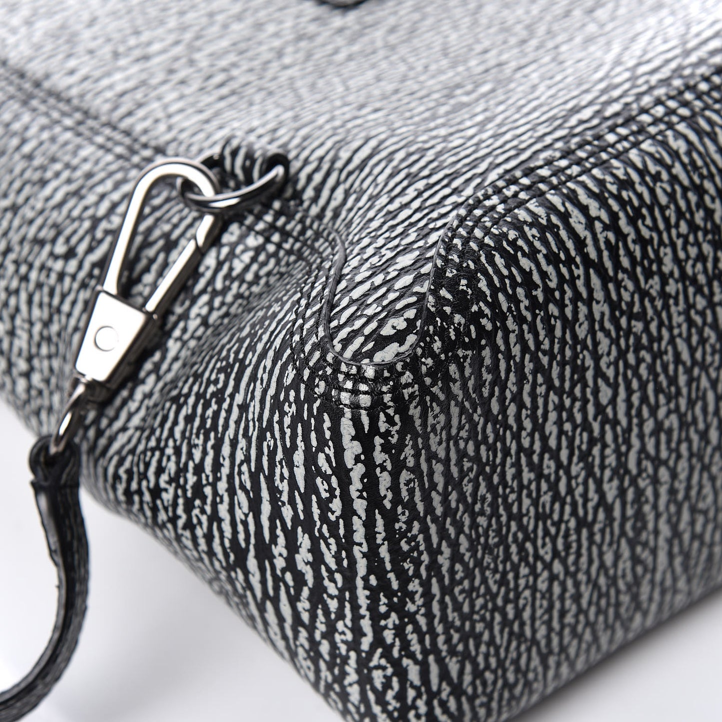 3.1 Textured Calfskin Pashli Backpack Black Cream