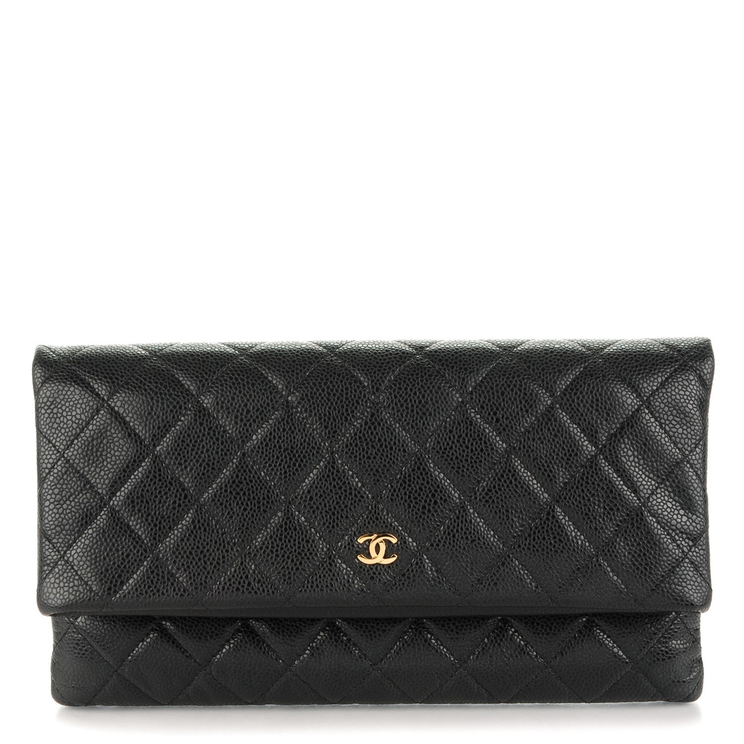 Chanel Caviar Quilted CC Beauty Clutch Black 1 of 5