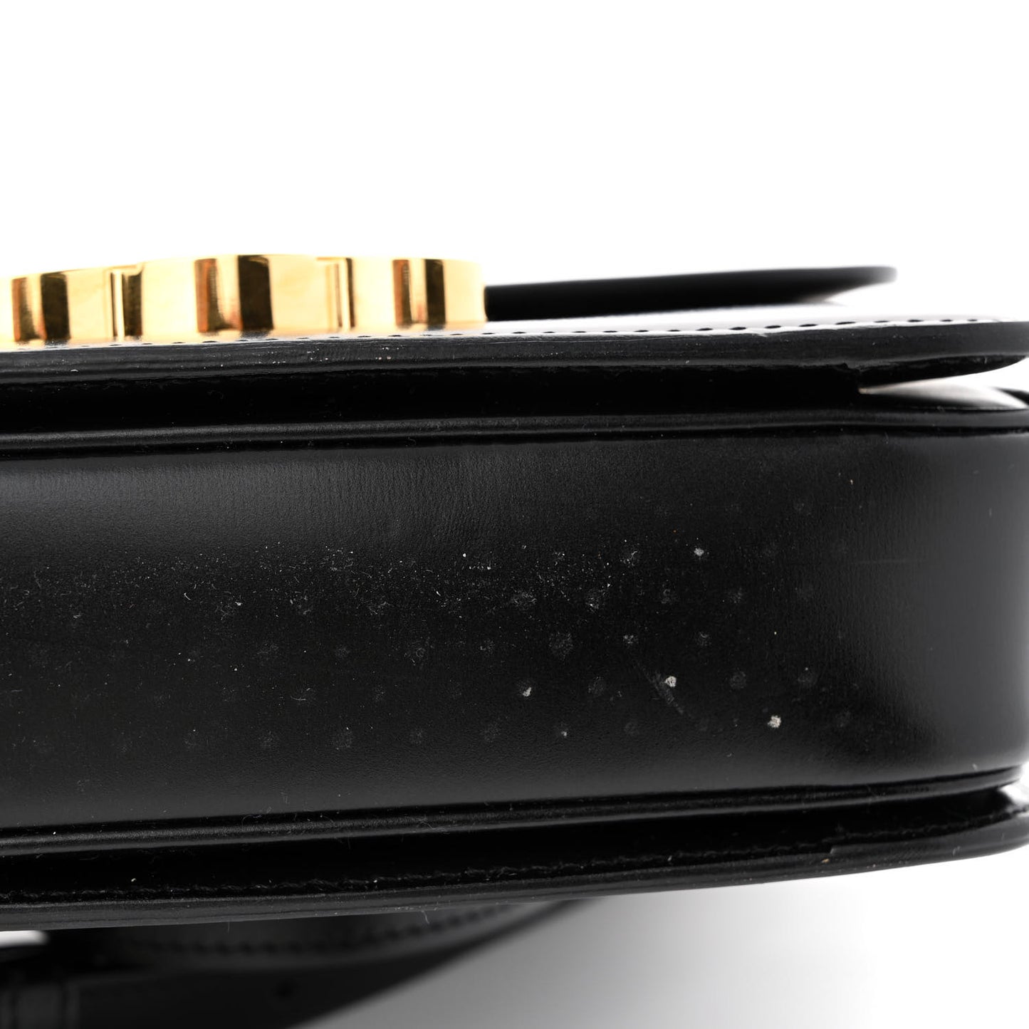 Shiny Calfskin Teen Triomphe Black