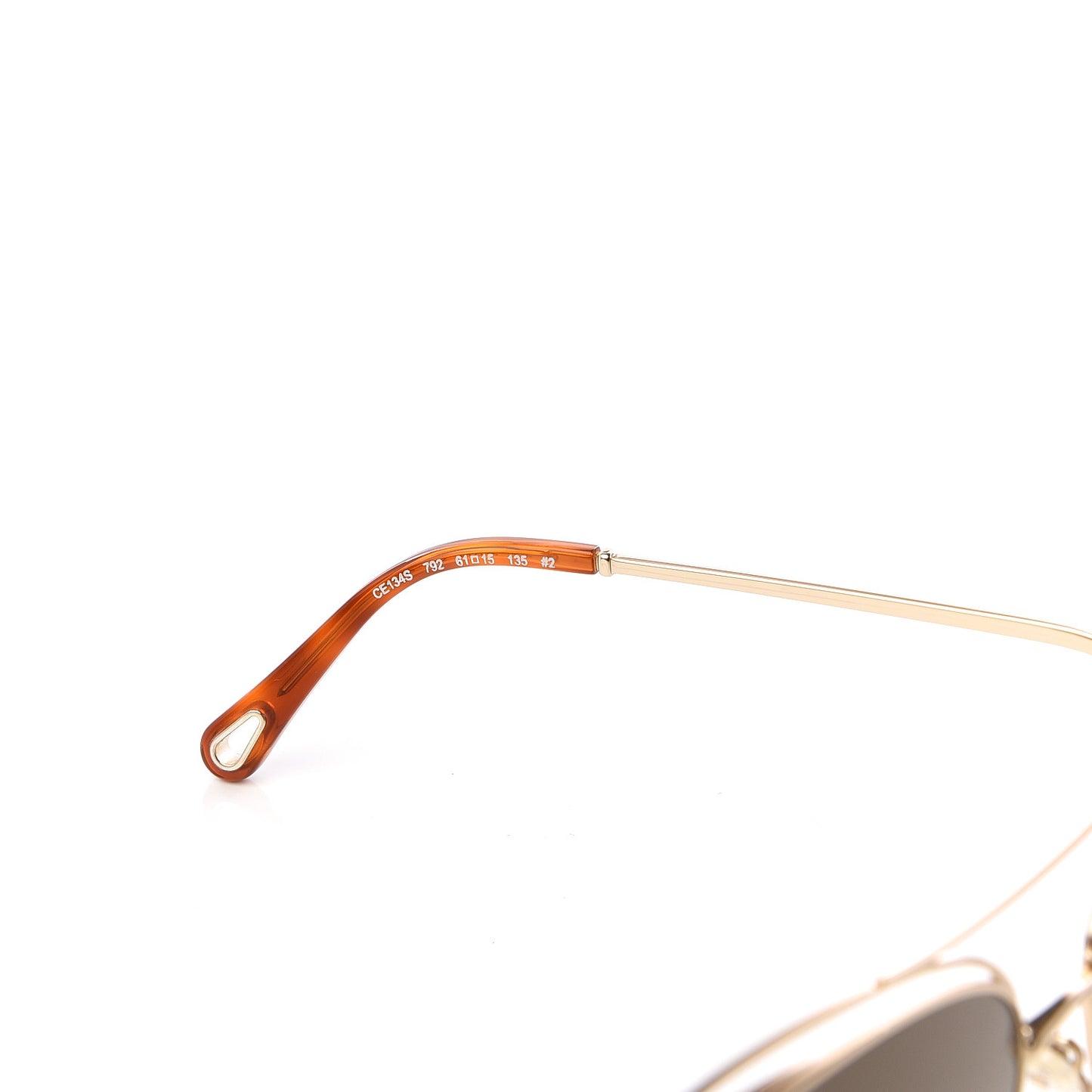 Carlina Round Sunglasses CE134S Gold