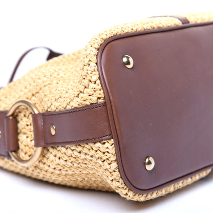 Saint Laurent Raffia Large Muse Brown 6 of 14