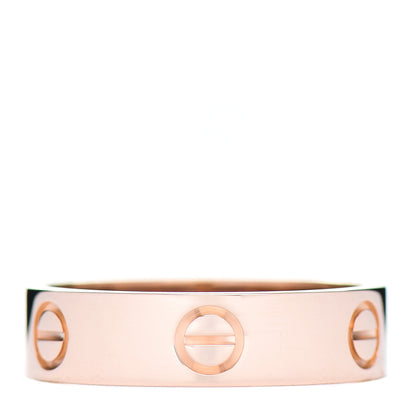 Cartier 18K Pink Gold 5.5mm LOVE Ring 59 8.75 1 of 5
