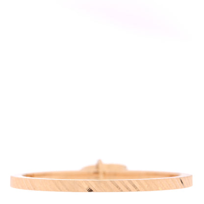 Gucci 18K Yellow Gold GG Running Charm Ring 49 4.75 3 of 5