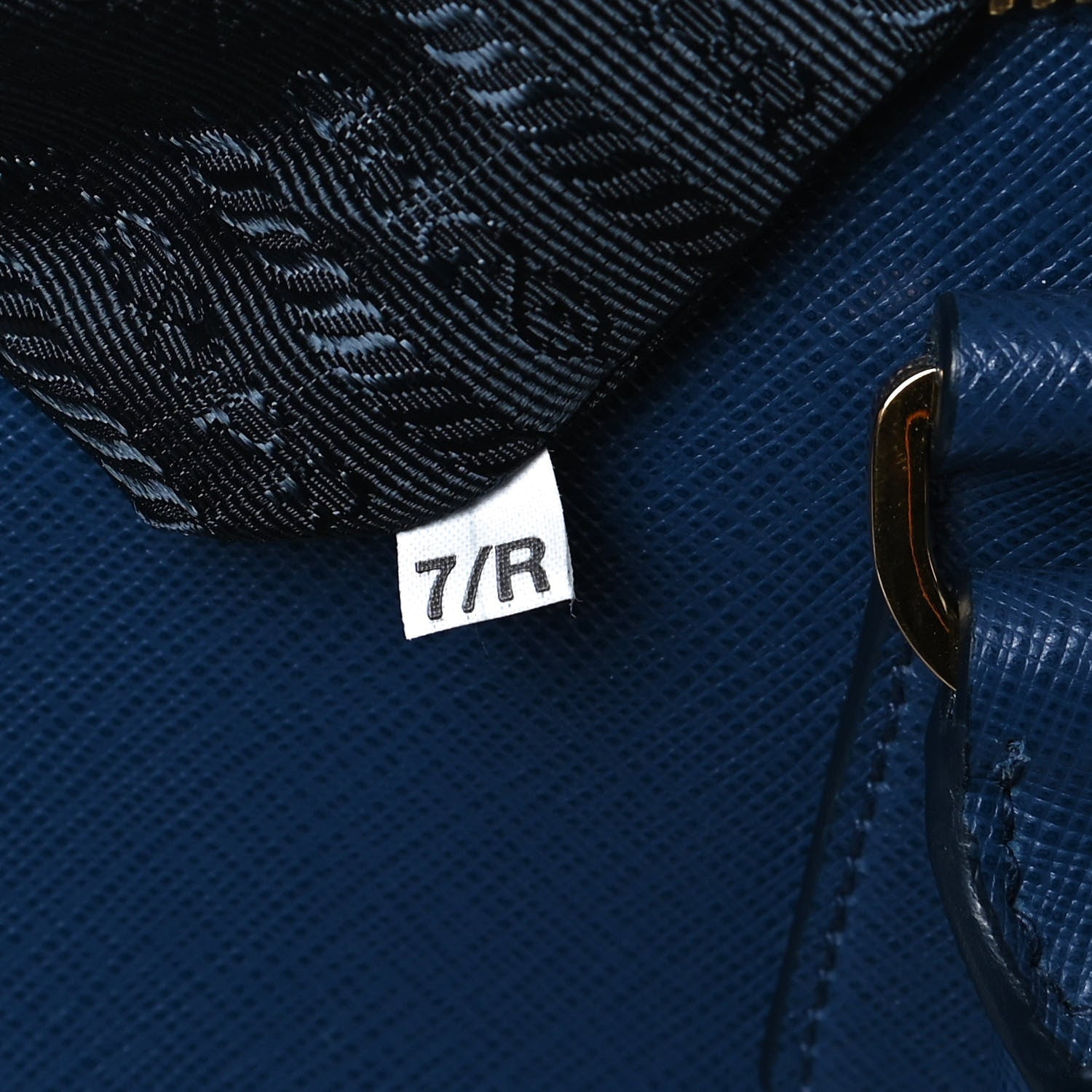 Prada Saffiano Galleria Double Zip Tote Bleuette 7 of 10