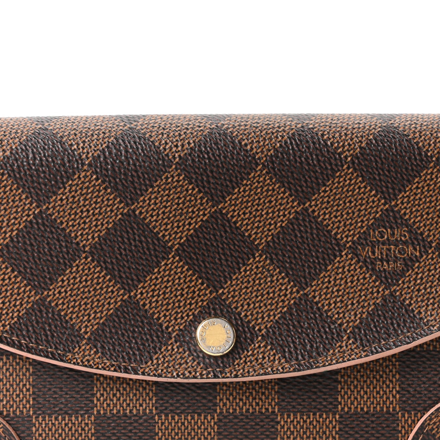 Damier Ebene Caissa Wallet Rose Ballerine