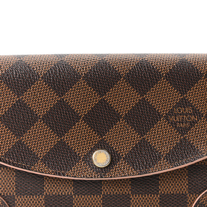 Louis Vuitton Damier Ebene Caissa Wallet Rose Ballerine 7 of 10