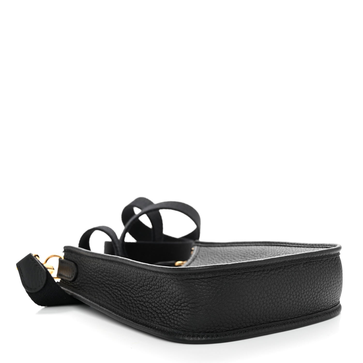 Hermes Taurillon Clemence Evelyne TPM Black 4 of 11