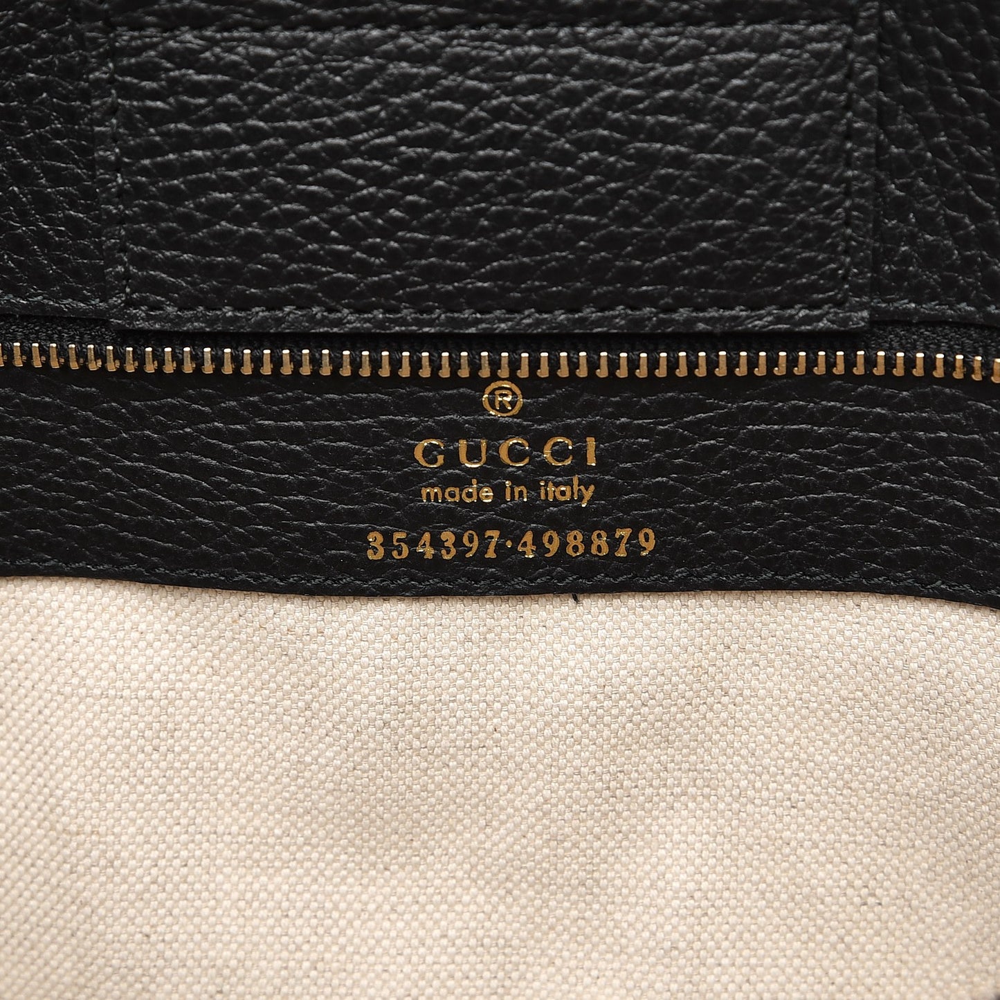 Pebbled Calfskin Medium Swing Tote Black