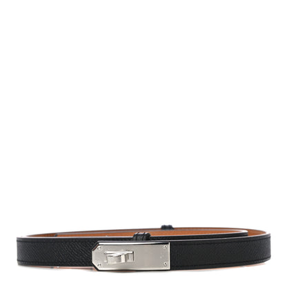 Hermes Epsom Kelly Belt Black 1 of 8