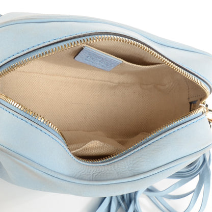 Gucci Vitello Range Small Soho Disco Bag Mineral Blue 5 of 9